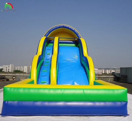 Casa gonfiabile commerciale con scivolo d'acqua castello di salto per bambini