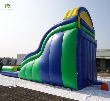Casa gonfiabile commerciale con scivolo d'acqua castello di salto per bambini