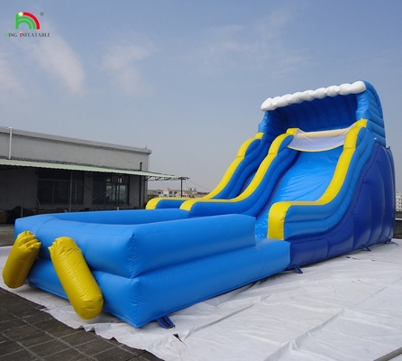 Commercial Bouncers gonfiabili Salto castelli con piscina e scivolo Combinato gonfiabile