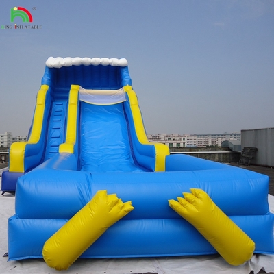 Commercial Bouncers gonfiabili Salto castelli con piscina e scivolo Combinato gonfiabile