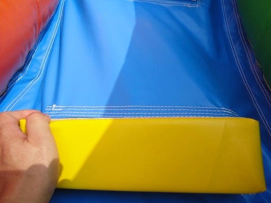 Piscine d'acqua gonfiabile doppi scivoli chiusi rossi Bambini casa di rimbalzo commerciale acqua chiusa scivolo piscina