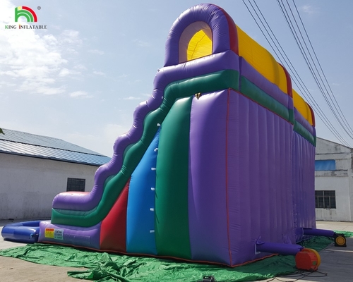 Slide per parco acquatico esterno personalizzato attrezzature per giochi di divertimento scivoli commerciali per bambini