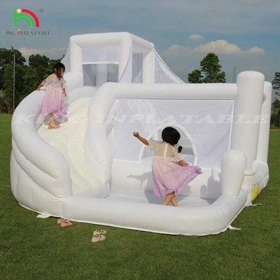 Combo Bouncy Castle House Bambini Scivolo Acquatico Con Pista A Pallone