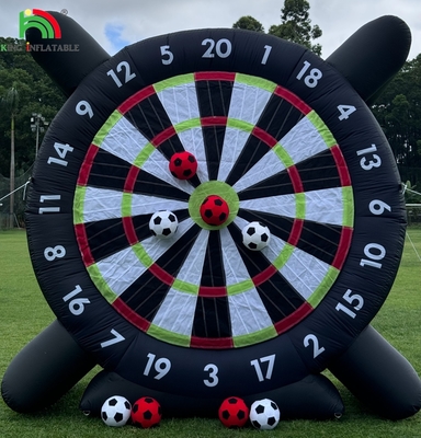 Tavolo da ballo gonfiabile da gioco con palla da calcio da 8 pcs 370W