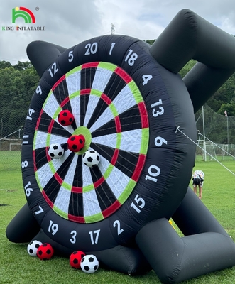 Tavolo da ballo gonfiabile da gioco con palla da calcio da 8 pcs 370W