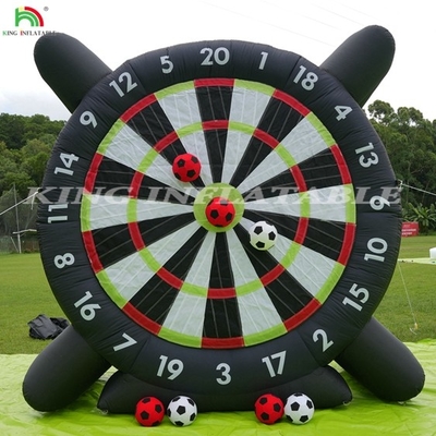 Tavolo da ballo gonfiabile da gioco con palla da calcio da 8 pcs 370W