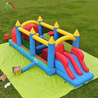 Bambini Corso gonfiabile di ostacoli Corso gonfiabile di salto gonfiabile di rimbalzo di ostacoli Corso gonfiabile di ostacoli