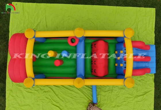Bambini Corso gonfiabile di ostacoli Corso gonfiabile di salto gonfiabile di rimbalzo di ostacoli Corso gonfiabile di ostacoli