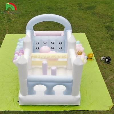 Bouncer gonfiabile Combo Corso di ostacoli Bounce Castello Casa con scivoli Ball Pit Climbing Blower