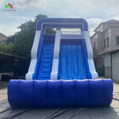 Scivoli d'acqua gonfiabili commerciali con scivolo da piscina per bambini scivolo d'acqua gonfiabile
