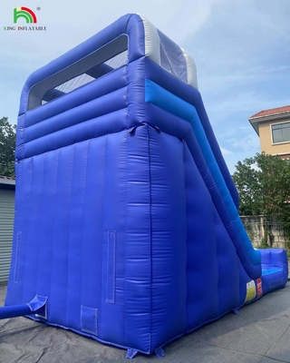 Scivoli d'acqua gonfiabili commerciali con scivolo da piscina per bambini scivolo d'acqua gonfiabile