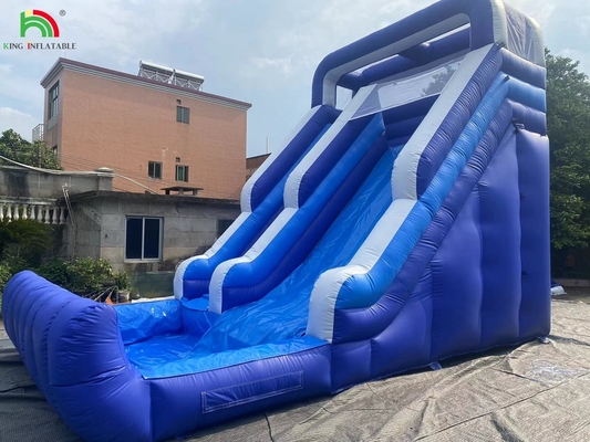 Scivoli d'acqua gonfiabili commerciali con scivolo da piscina per bambini scivolo d'acqua gonfiabile