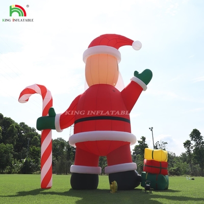 20ft 26ft 33ft Decorazione natalizia all' esterno Gigante Papà Noel gonfiabile Per la pubblicità