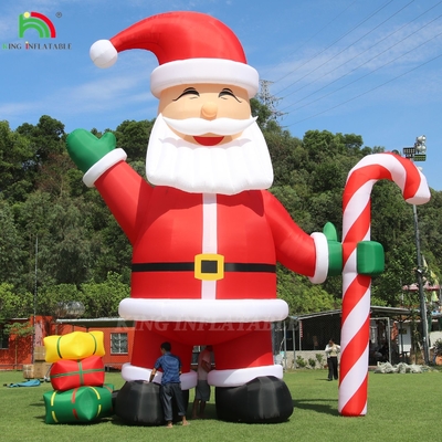 20ft 26ft 33ft Decorazione natalizia all' esterno Gigante Papà Noel gonfiabile Per la pubblicità