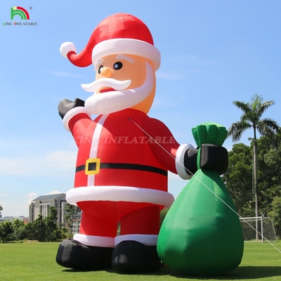 20ft 26ft 33ft 40ft Natale gonfiabile Babbo Natale per il giardino esterno x decorazione festa di Natale