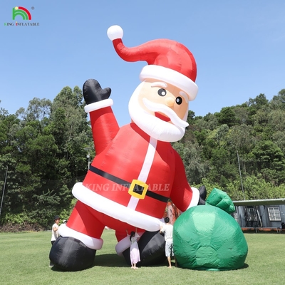 20ft 26ft 33ft 40ft Natale gonfiabile Babbo Natale per il giardino esterno x decorazione festa di Natale