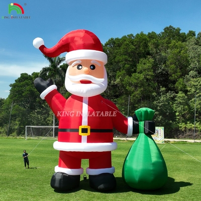 20ft 26ft 33ft 40ft Natale gonfiabile Babbo Natale per il giardino esterno x decorazione festa di Natale