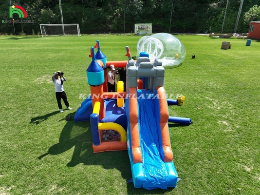 Commerciale gonfiabile Bounce Combo Casa Salto Castello con scivoli & Ball Pit gonfiabile Salto Salto Castello per bambini