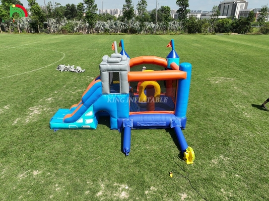 Commerciale gonfiabile Bounce Combo Casa Salto Castello con scivoli & Ball Pit gonfiabile Salto Salto Castello per bambini