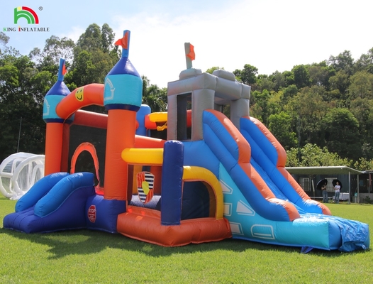 Commerciale gonfiabile Bounce Combo Casa Salto Castello con scivoli & Ball Pit gonfiabile Salto Salto Castello per bambini