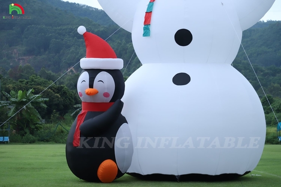 26/33FT uomo di neve natalizio gonfiabile gigante uomo di neve gonfiabile gonfiabile con ventilatore per Natale vacanza festa all'aperto decorazione giardino