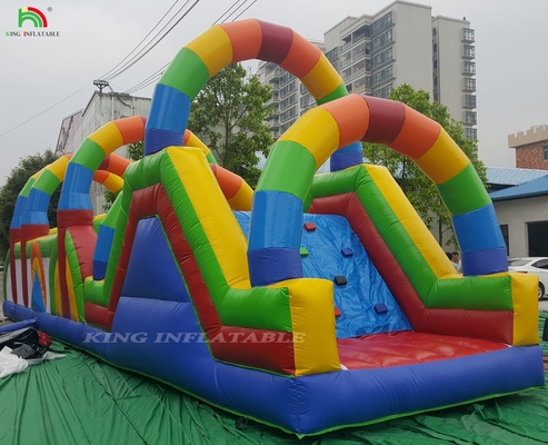 Corso di ostacoli per terra commerciale Sport Gioco di ostacoli gonfiabile per bambini