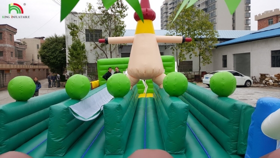 Corsi di ostacoli gonfiabili per adulti Giochi di festa a casa
