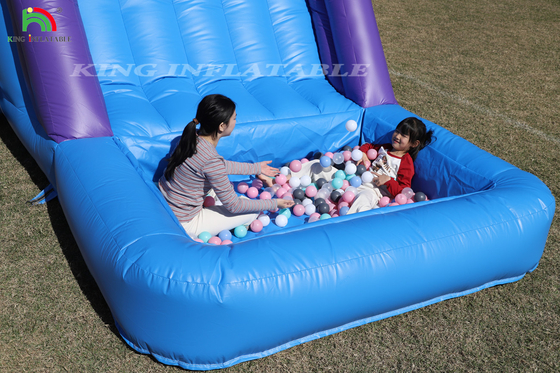 Commercial Outdoor Inflatable Bouncer Combo Bounce House Kids Party Castello a balzo con Slide Ball Pit Climbing Obstacle Blower