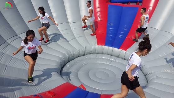 Grandi impianti gonfiabili per il riciclaggio corso di ostacoli sfide competitive gonfiabili Big Bowl