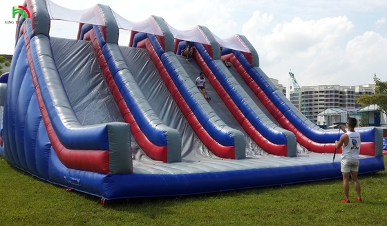 Personalizzazioni per arrampicata gonfiabile Castello a rimbalzo Scivolo ostacolo divertimento Prodotti sportivi pista di ostacoli a terra gonfiabile