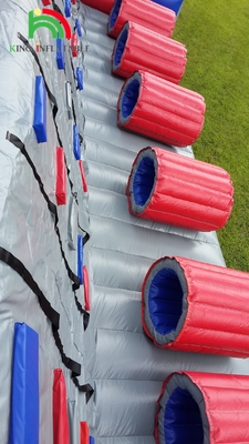 Personalizzazioni per arrampicata gonfiabile Castello a rimbalzo Scivolo ostacolo divertimento Prodotti sportivi pista di ostacoli a terra gonfiabile