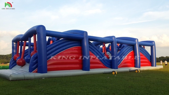 Corso di ostacoli gonfiabile da 5 km Corsi di sfida da 5 km Combinato Attrezzature da gioco per adulti e bambini