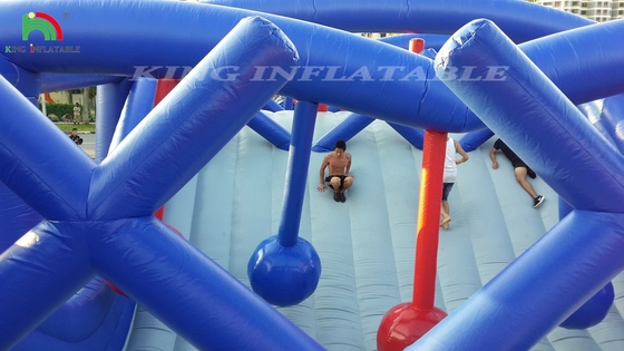 Corso di ostacoli gonfiabile da 5 km Corsi di sfida da 5 km Combinato Attrezzature da gioco per adulti e bambini