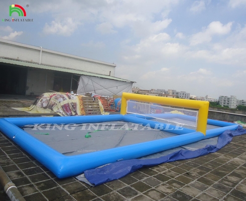 Adulti Bambini pallavolo gonfiabile Giochi sportivi gonfiabili Piscine gonfiabili pallavolo con rete