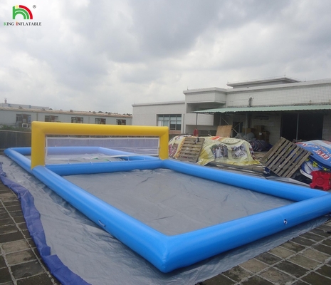Adulti Bambini pallavolo gonfiabile Giochi sportivi gonfiabili Piscine gonfiabili pallavolo con rete