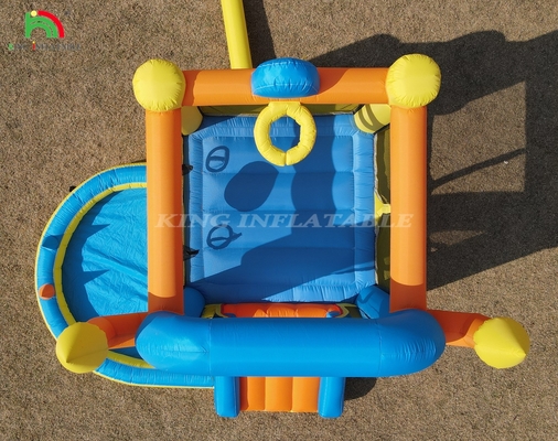Bambini Casa gonfiabile a rimbalzo Combo Party Bambino gonfiabile Salto castello a rimbalzo con piscina a scivolo Cesto a freccette Trampolino