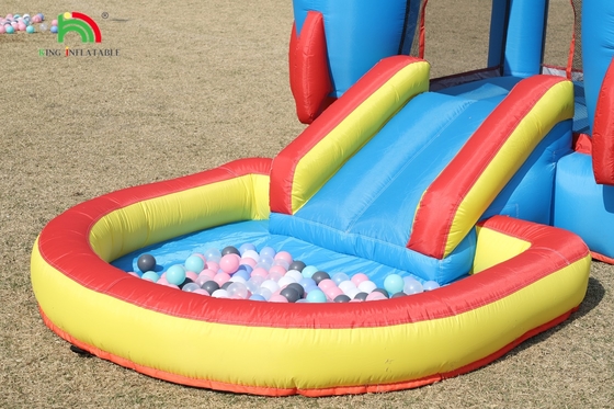 Festa all'aria aperta Casa gonfiabile Bounce House Bambino Casa Bounce Combo Con Slide Basket Trampoline