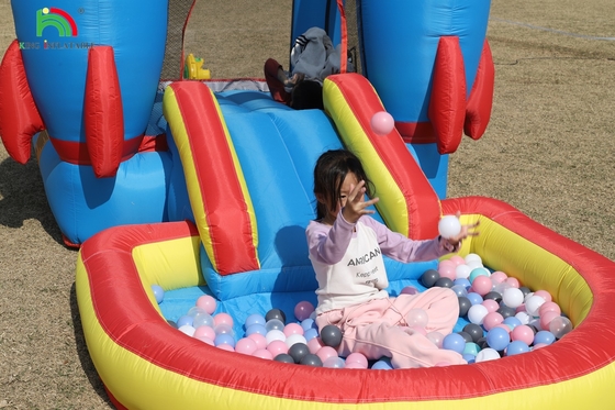 Festa all'aria aperta Casa gonfiabile Bounce House Bambino Casa Bounce Combo Con Slide Basket Trampoline