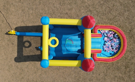 Festa all'aria aperta Casa gonfiabile Bounce House Bambino Casa Bounce Combo Con Slide Basket Trampoline