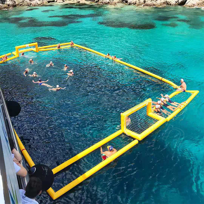 Gioco di sport acquatici gonfiabile Gioco gonfiabile di waterpolo Calcio Campo Arena Campo di calcio gonfiabile