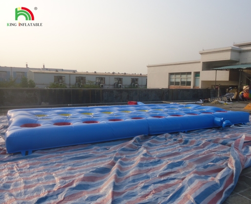 Fuori Giallo Challenge Inflatabile Meltdown Sport Gioco Con Macchina Rotativa