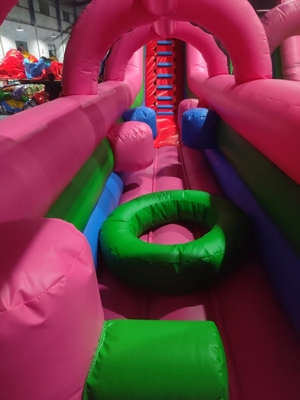 Pvc di qualità commerciale Spider-Man scivolo d'acqua gonfiabile casa di rimbalzo combo corso di ostacoli scivolo gonfiabile scivolo d'acqua
