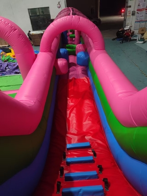 Pvc di qualità commerciale Spider-Man scivolo d'acqua gonfiabile casa di rimbalzo combo corso di ostacoli scivolo gonfiabile scivolo d'acqua