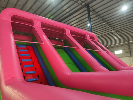 Pvc di qualità commerciale Spider-Man scivolo d'acqua gonfiabile casa di rimbalzo combo corso di ostacoli scivolo gonfiabile scivolo d'acqua