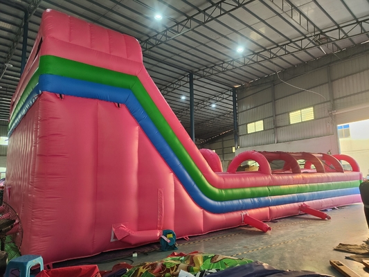 Pvc di qualità commerciale Spider-Man scivolo d'acqua gonfiabile casa di rimbalzo combo corso di ostacoli scivolo gonfiabile scivolo d'acqua
