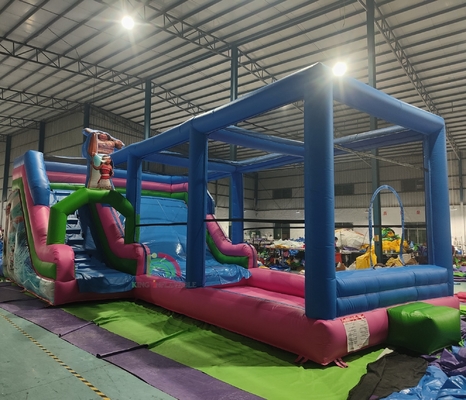 Casa di rimbalzo gonfiabile in PVC di qualità commerciale all'aperto