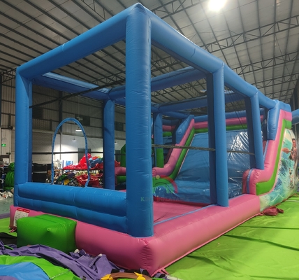 Casa di rimbalzo gonfiabile in PVC di qualità commerciale all'aperto