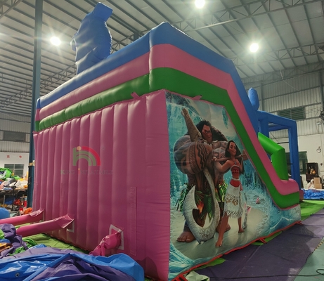 Casa di rimbalzo gonfiabile in PVC di qualità commerciale all'aperto