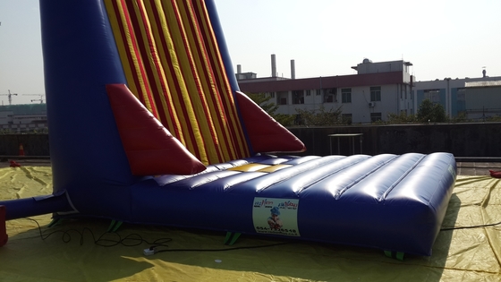 Vendita all'ingrosso in fabbrica, gioco sportivo commerciale all'aperto per adulti, gioco del muro appiccicoso gonfiabile, castello gonfiabile saltellante