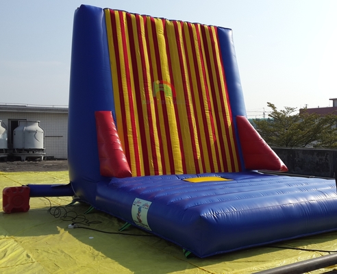Vendita all'ingrosso in fabbrica, gioco sportivo commerciale all'aperto per adulti, gioco del muro appiccicoso gonfiabile, castello gonfiabile saltellante